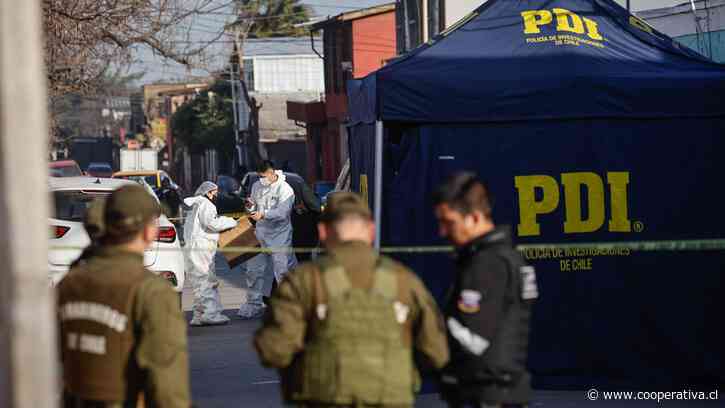 Asesinato en Conchalí: hombre recibió cerca de 20 disparos en la vía pública