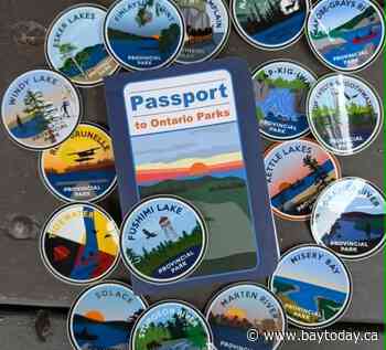 Bill completes visits to northern Ontario’s provincial parks, passport in hand