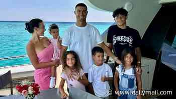 Cristiano Ronaldo's wife Georgina Rodriguez 'has adopted his three eldest children' just a week after they tied the knot in intimate ceremony