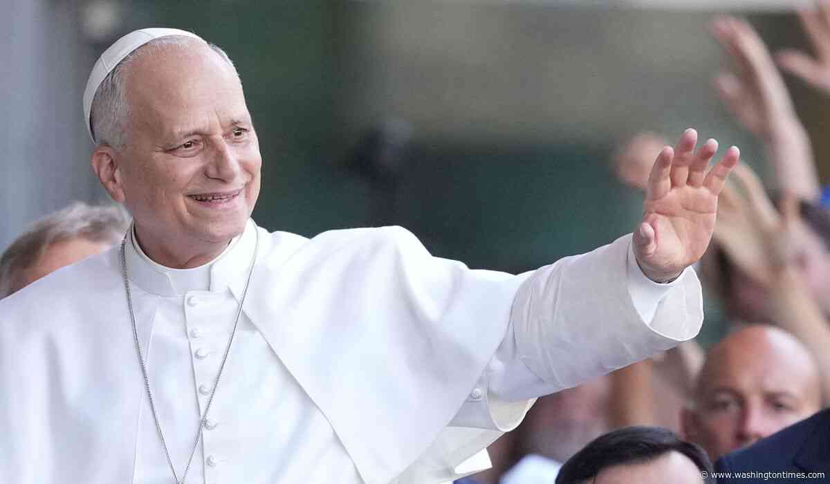 Pope Leo calls for dialogue over conflict, says young Catholics are a sign of hope
