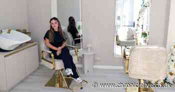 Woman, 21, opens first salon in Gateshead offering beauty and wellness treatments