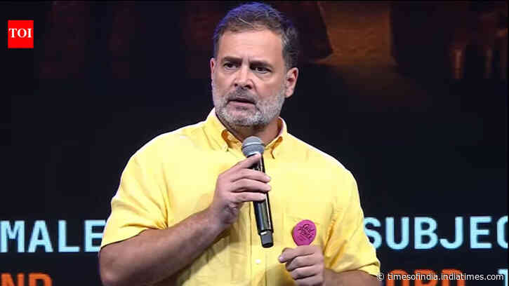 'You don't belong to anyone else, but yourself': Rahul Gandhi's  message to young women