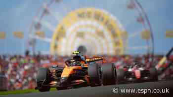 Norris takes pole for Dutch GP, Mercedes behind