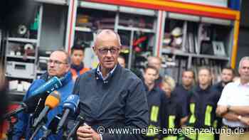 Merz in Waldbrandgebiet: „Das ist Klimawandel“