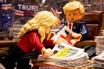 Trump and White House aide Natalie Harp get the LEGO treatment in ‘incredible’ AI video from parody account
