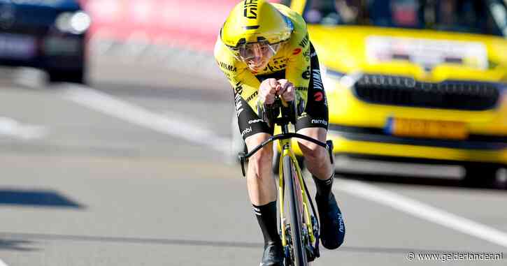 LIVE Vuelta | Visma-renner voorlopig de snelste in tijdrit in woonplaats van Tadej Pogacar, wie pakt de rode trui?