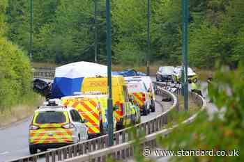 Two ‘brave’ Pcs killed in A66 crash are named