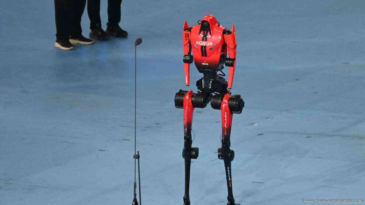 Roboter aus China unterbietet Weltrekord über 100 Meter