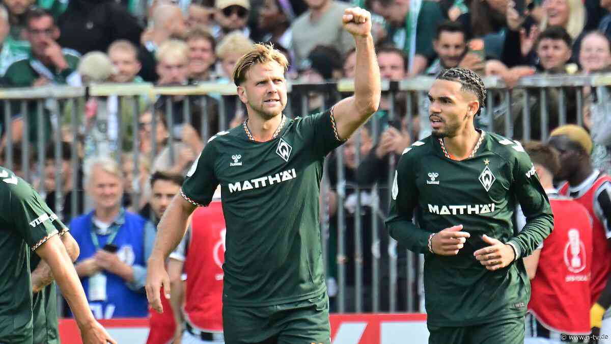 Hertha siegt im Elferschießen: DFB-Pokal: Werder mit Füllkrug-Tor, Duisburg erleidet späten Schock