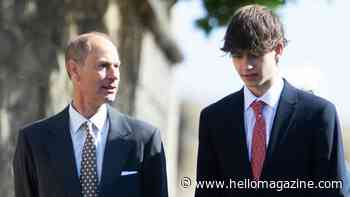 James, Earl of Wessex pictured as he reunites with family amid summer job with uncle King Charles
