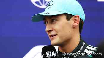 Russell ‘back in my groove’ after securing front-row start
