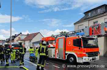 FW-BN: Rauchentwicklung aus einem Fenster