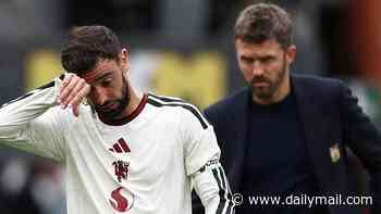 Bruno Fernandes rips into his Man United team-mates for making 'the same mistakes' - as Alan Shearer claims Michael Carrick's men 'didn't look fit' in shock opening day defeat at Hull