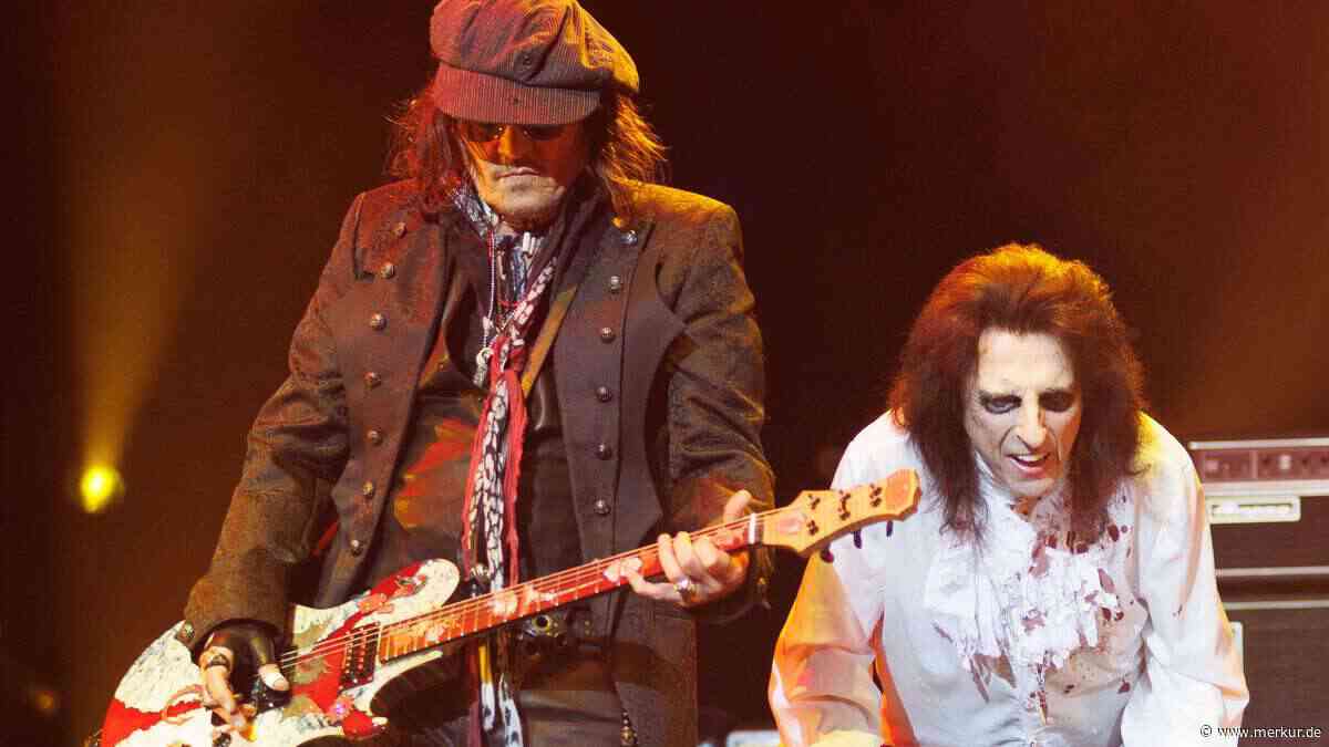 Johnny Depp spielt Konzert in Nürnberg – Auch Alice Cooper mit dabei