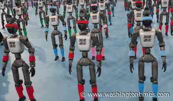 Chinese humanoid robots smash human records in 100m sprint and high jump at Beijing robot games