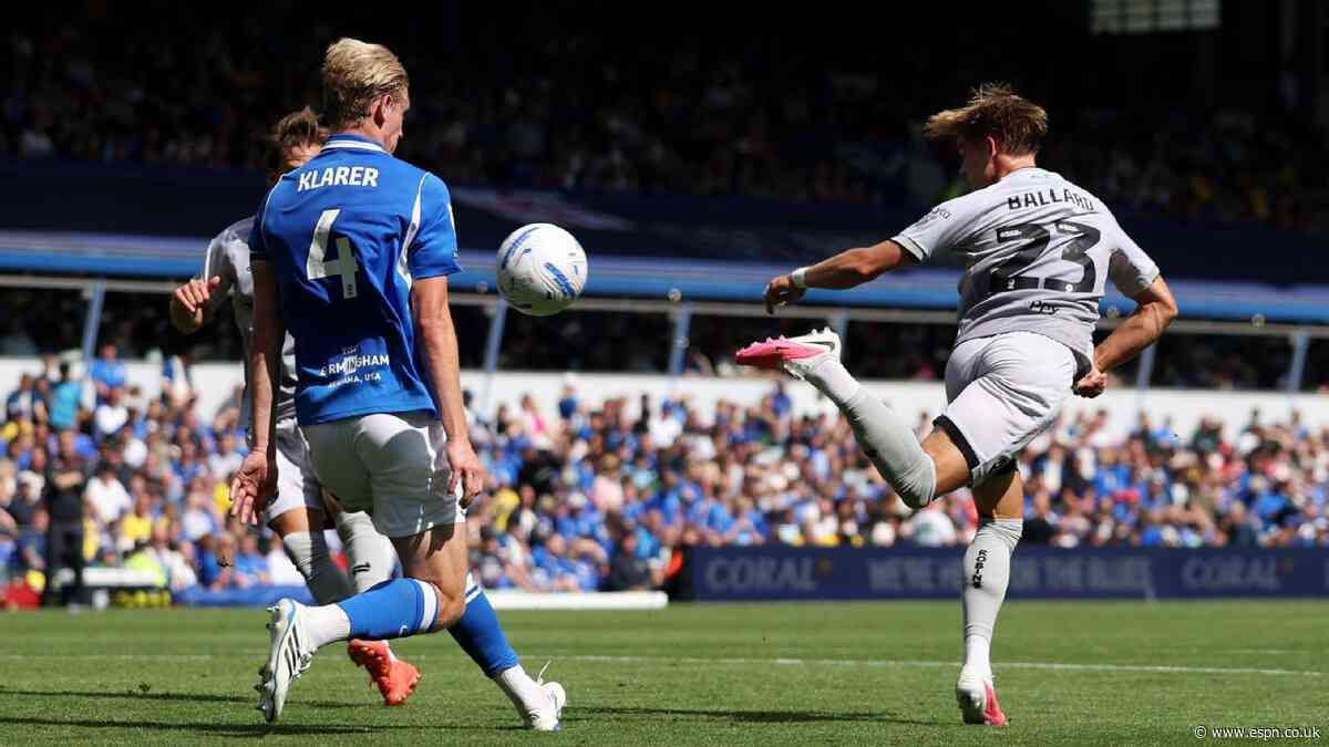 Back-heel screamer is early goal of the season entry
