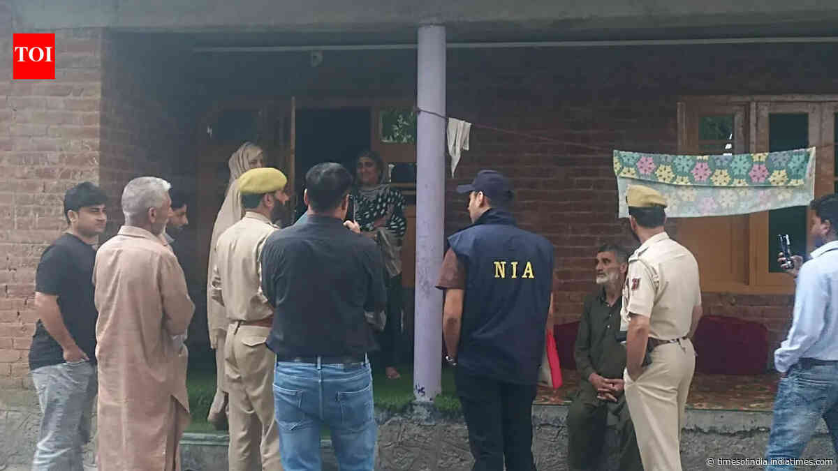 NIA searches 10 J&amp;K locations linked to Pakistan-based LeT handlers