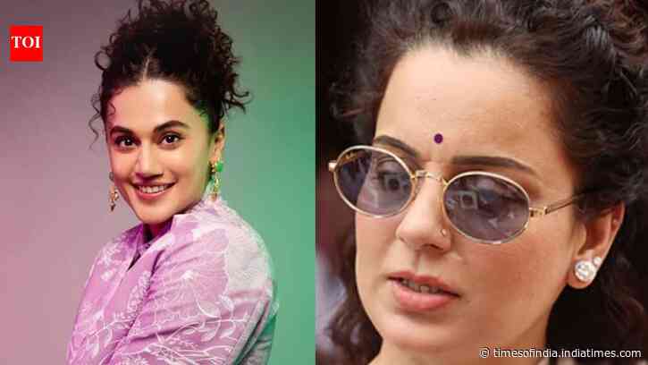 Kangana slams Taapsee after she reacts to her feud with her: 'One Sasti copy'