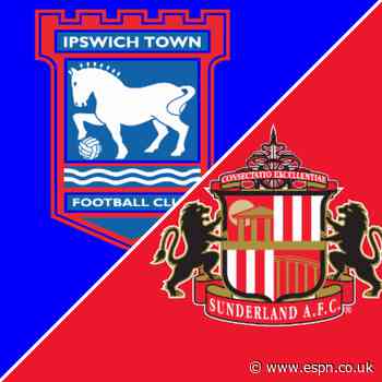 Ipswich secure  late win over Sunderland
