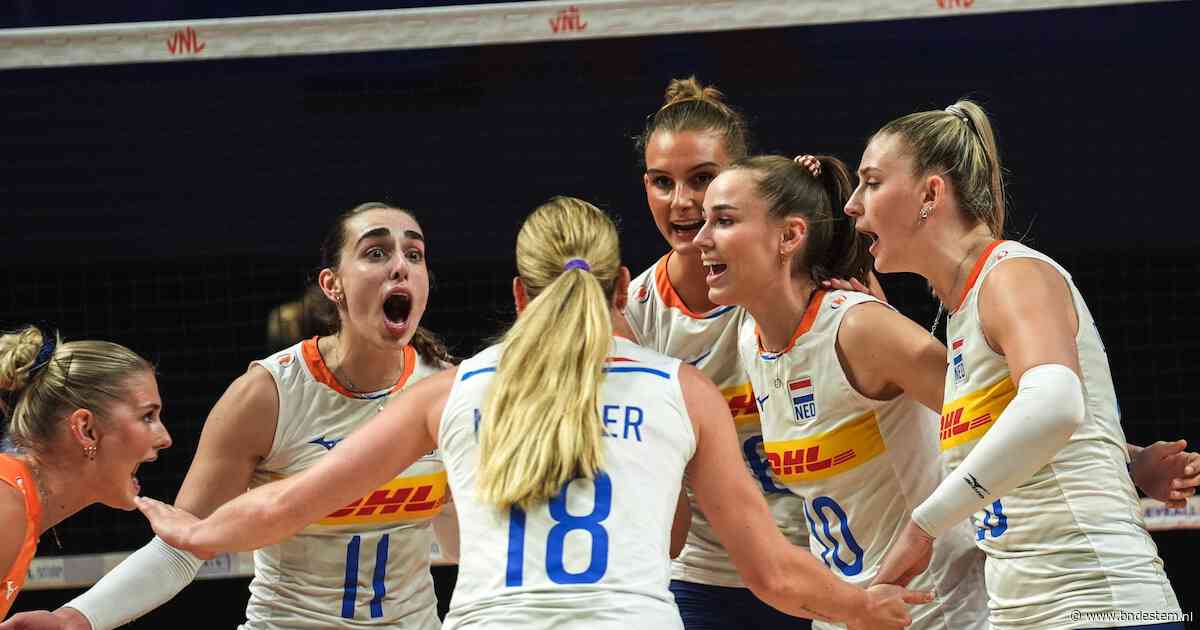 Nederlandse volleybalsters beginnen met zege op Roemenië aan EK