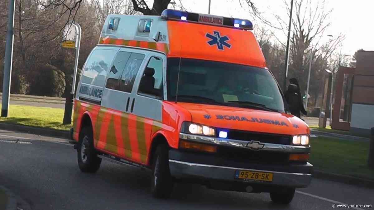 [Archief] Compilatie Chevrolet Ambulance 13-191 met Spoed onderweg in Zaandam en Purmerend