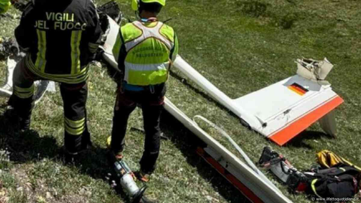 Aliante precipita durante la Coppa Città di Rieti: morto il pilota