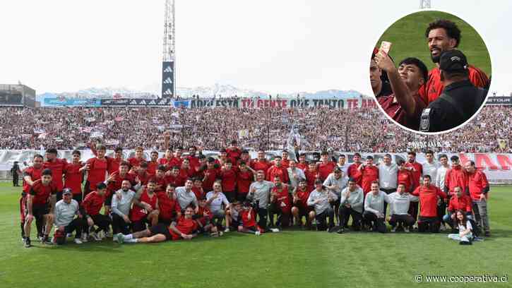 Colo Colo realizó masivo arengazo en el Monumental de cara al Superclásico con la U