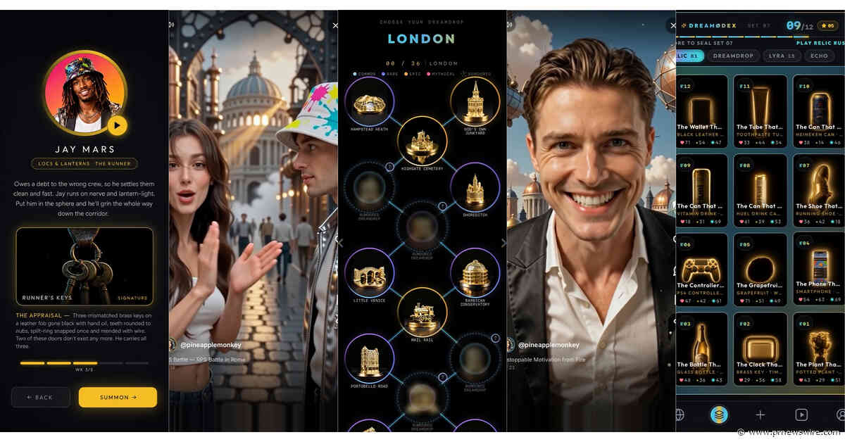 What If Your Selfie Became a Game? DREAMOSIS Turns You and Anything You Own Into a Collectible World