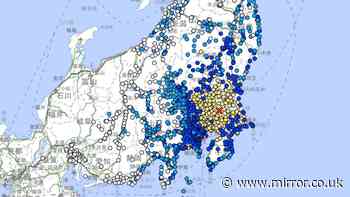 Japan earthquake measuring magnitude 5.9 shakes Tokyo and eastern Kanto region
