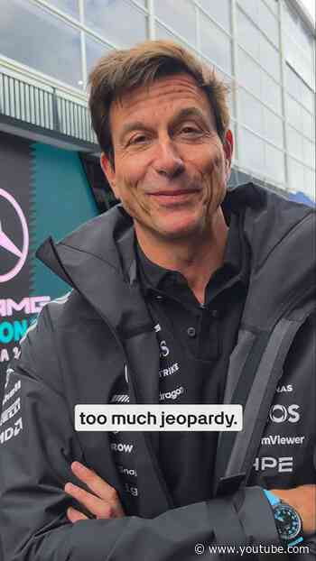 A solid Saturday, and hoping for a sunny Sunday ☀️ #f1 #mercedesf1 #totowolff