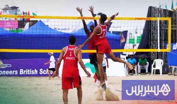 منتخب الكرة الشاطئية بطل إفريقيا