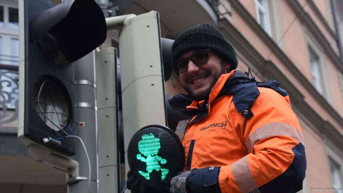 Sie sind witzig, geschichtsträchtig und machen Freude: Diese besonderen Ampelmännchen gibt es in Bayern