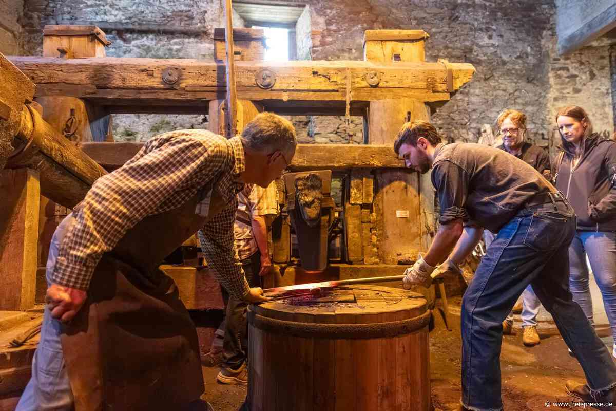 Rund um den Frohnauer Hammer im Erzgebirge wird gefeiert: Die ersten Bilder
