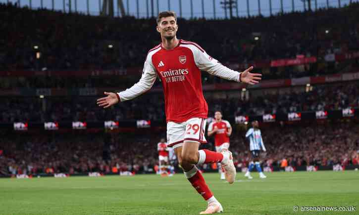 Arsenal 3-0 Coventry: Gunners make perfect start to Premier League title defence
