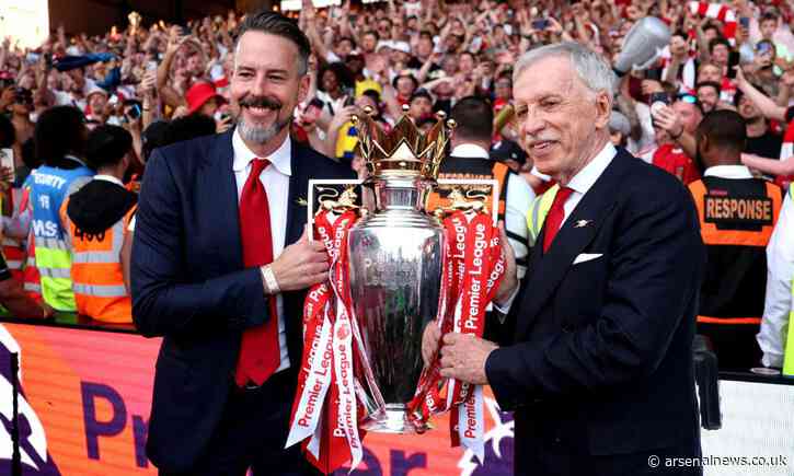 ‘Champions don’t stand still’ – Kroenkes outline major Arsenal ambition