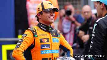 Norris jokes Merc mistakes would make defence 'easy'