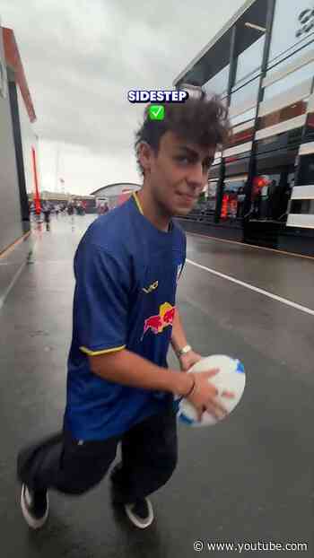 Get this guy on the wing, he's quick ⚡#F1 #VCARB