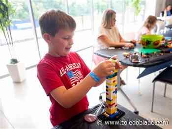 Creating by the lake: Kids explore Great Lakes stories with Legos