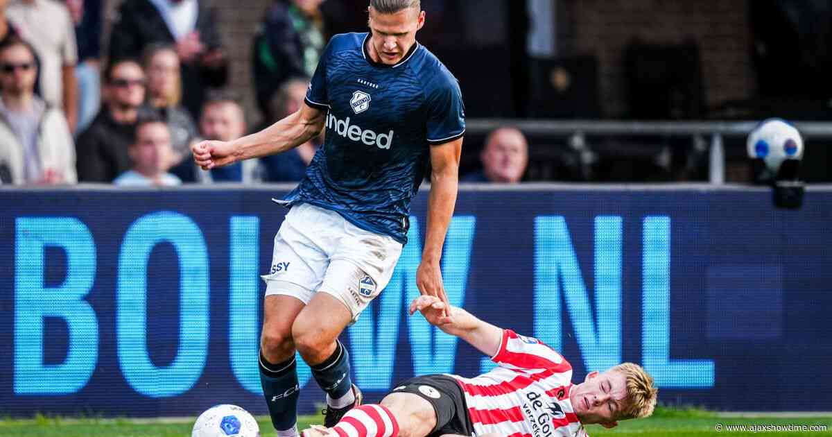 Oud-Ajacied Verschuren bezorgt Sparta Rotterdam gelijkspel tegen FC Utrecht