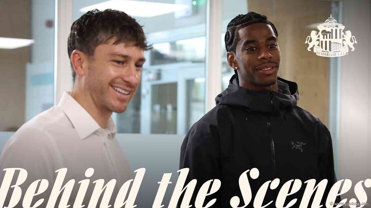 Dayann Methalie's First Day at Sunderland | Behind the Scenes 👀