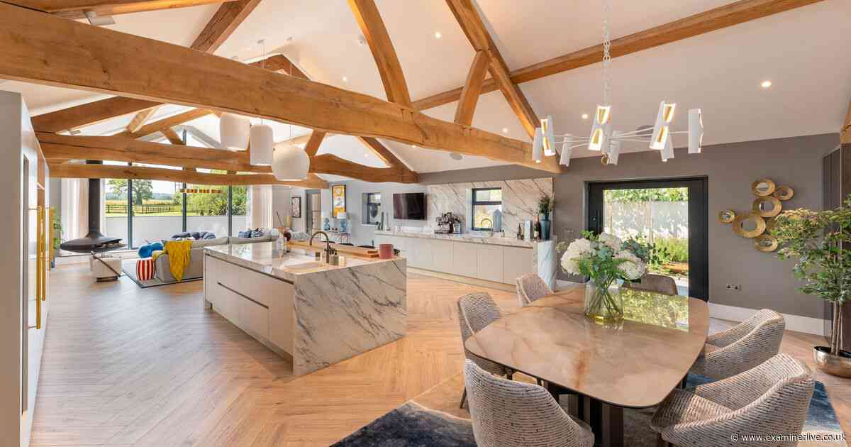Inside Yorkshire's £3.75m farmhouse with a pool, cinema and 5 stables