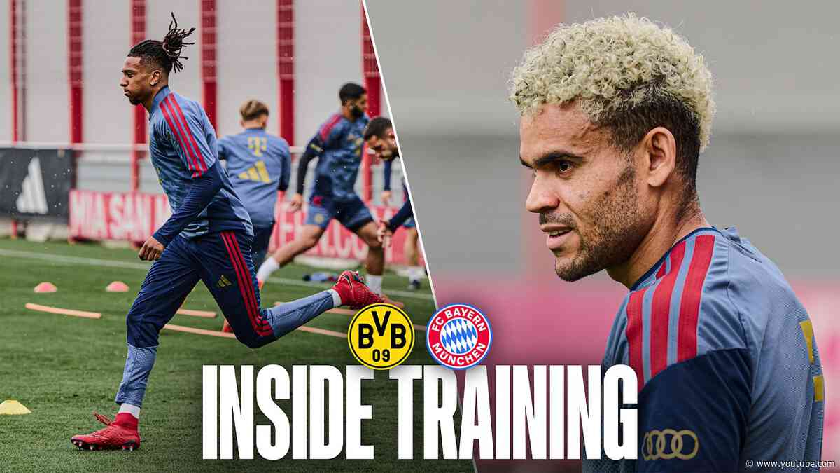 ALL IN for the first trophy of the season! 🏆 | Inside Training ahead of the Supercup vs Dortmund ⚔️
