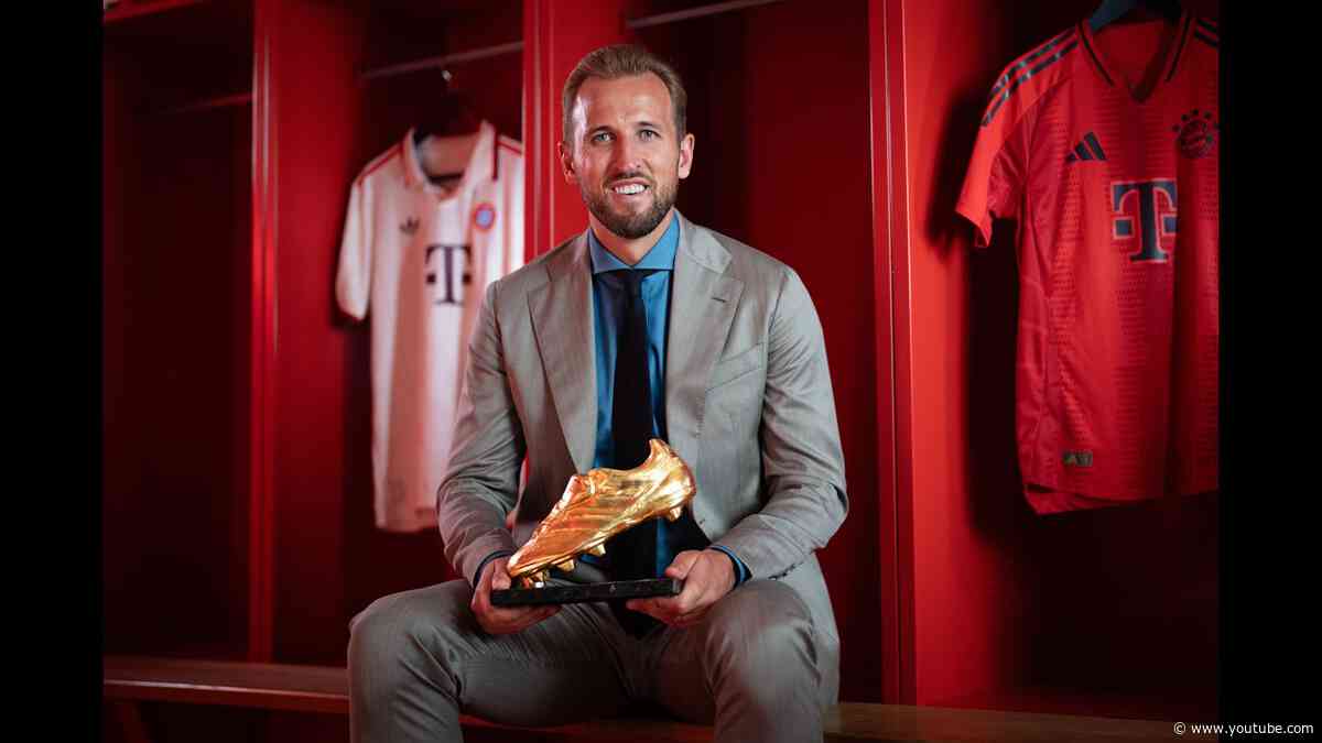 RE-LIVE | The Golden Shoe Award for Harry Kane