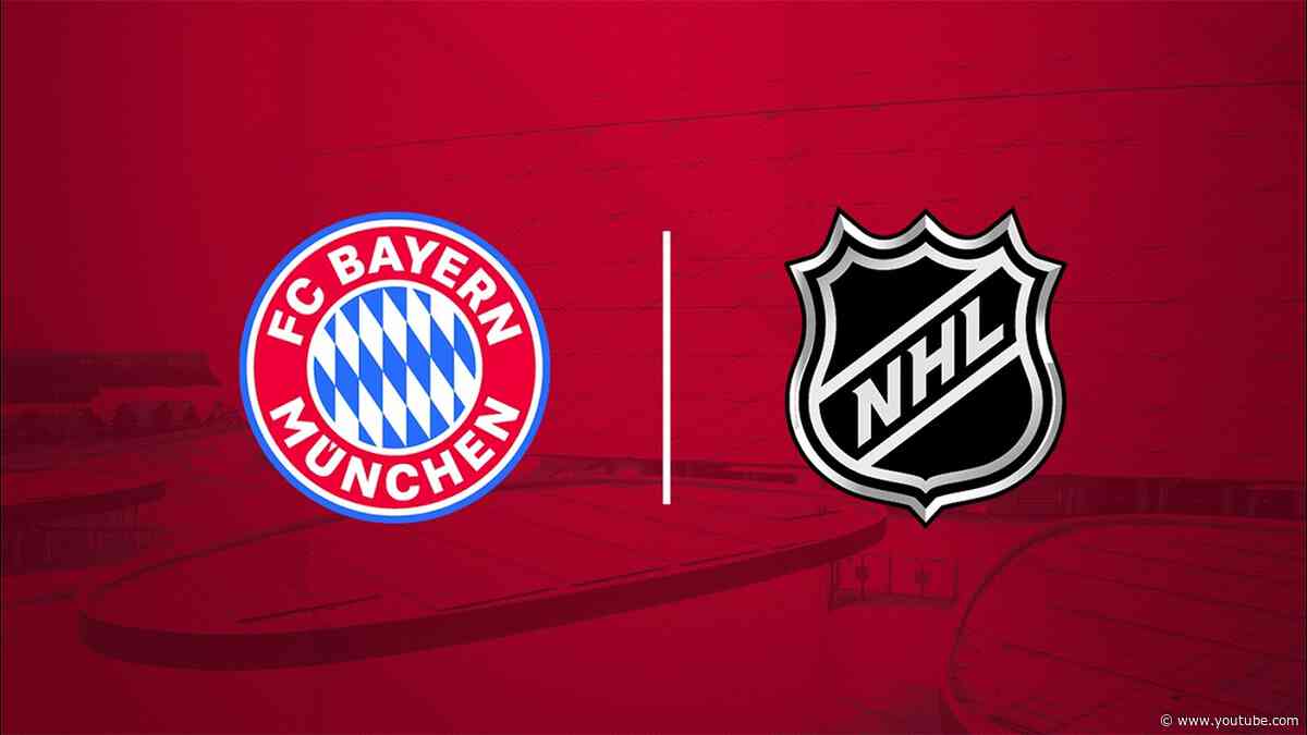 RE-LIVE | Press conference with FC Bayern & the NHL