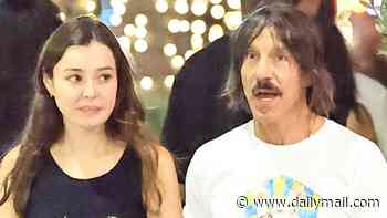 Red Hot Chili Peppers frontman Anthony Kiedis, 63, surfaces with age gap girlfriend, 31, after being slammed for dating much younger women