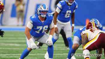 Takeaways from NFL preseason Week 2: O-line questions aplenty for Lions, Commanders