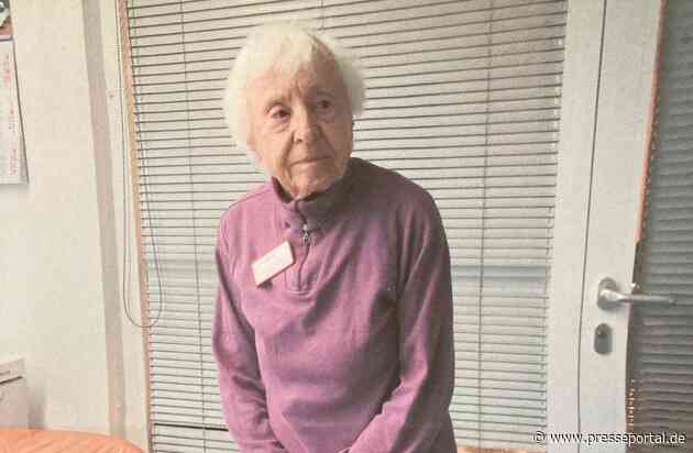POL-MTK: +++ 95-Jährige aus Flörsheim vermisst +++