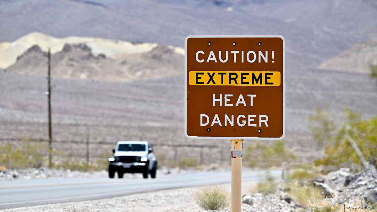 Extremhitze bei 46 Grad: 68-jähriger Tourist stirbt nach Autopanne im Death Valley