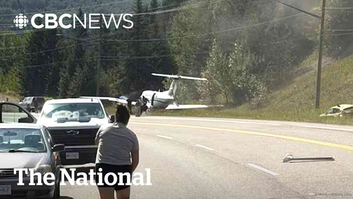 1 dead after plane crashes, hits vehicles on Prince George, B.C., road