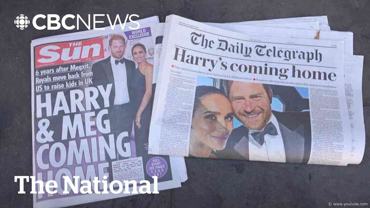 Harry and Meghan moving back to the U.K.